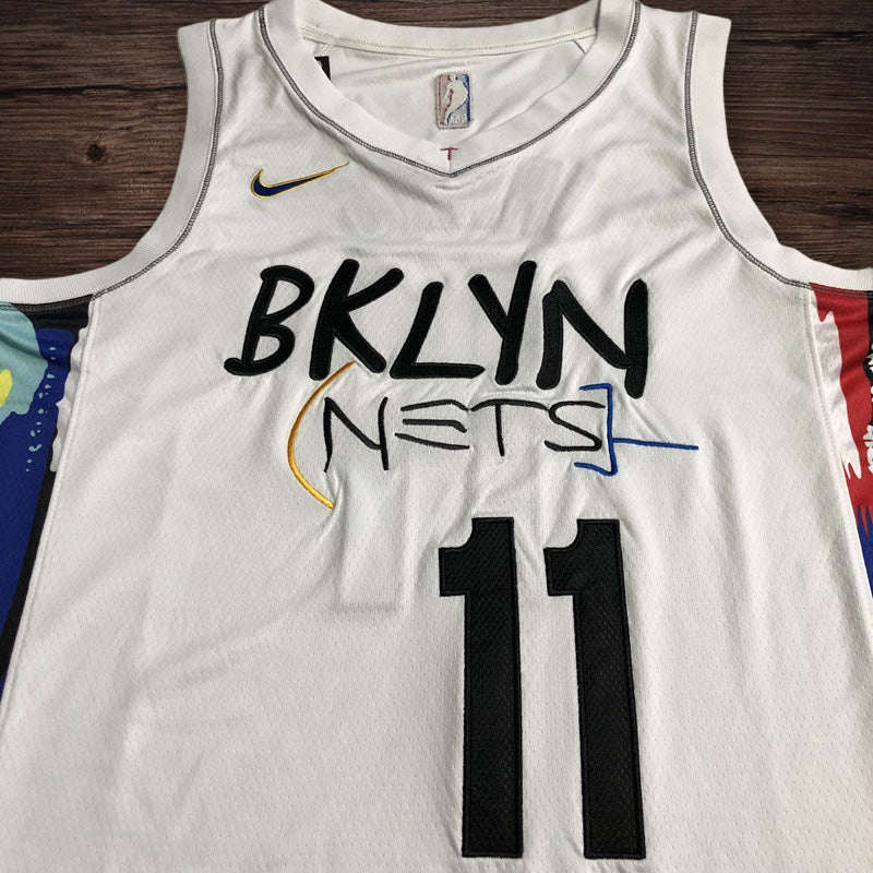 Men’s Brooklyn Nets 2023 City Edition #11 Irving Jersey