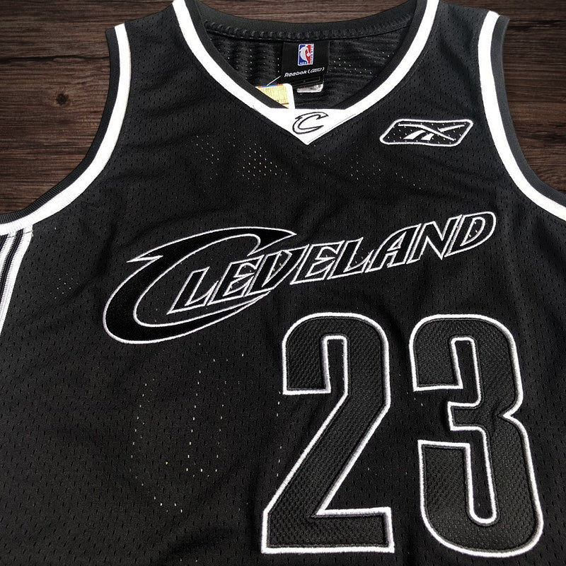 Men’s Cavaliers #23 James Black Jersey