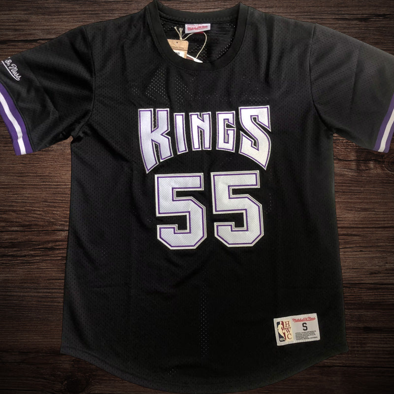 Men’s Sacramento Kings #55 Willams Black Short Sleeve Jersey