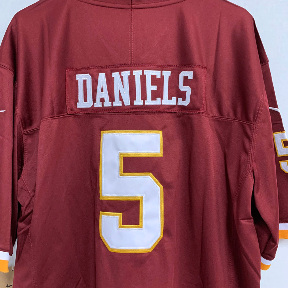 Mens Washington Commanders #5 Jayden Daniels Nike 2026 Burgundy Vapor F.U.S.E.Limited Jersey