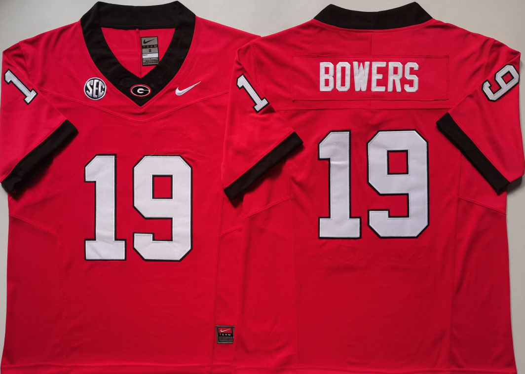 Georgia Bulldogs Red #13 BENNETT IV Stitched Jersey