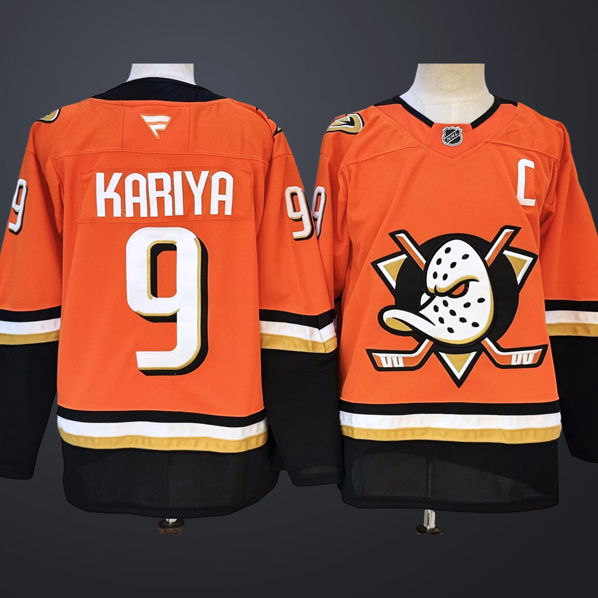 Men’s #9 Paul Kariya Anaheim DUCKS Jersey