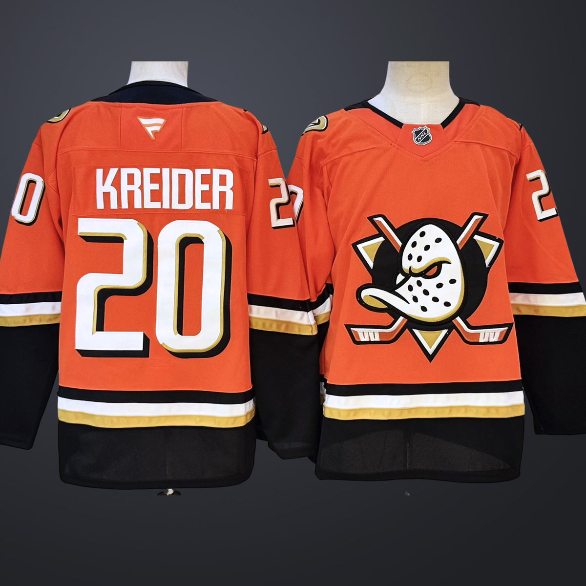 Men’s Anaheim Ducks #20 Chris Kreider Jersey