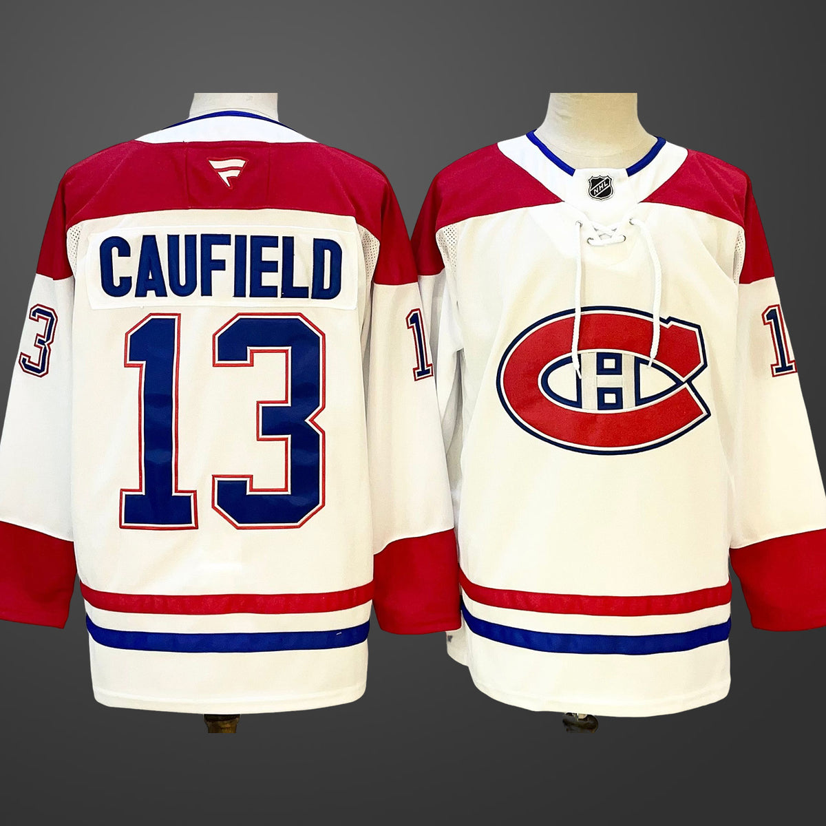 Men’s Montreal Canadiens #13 Cole Caufield Jersey