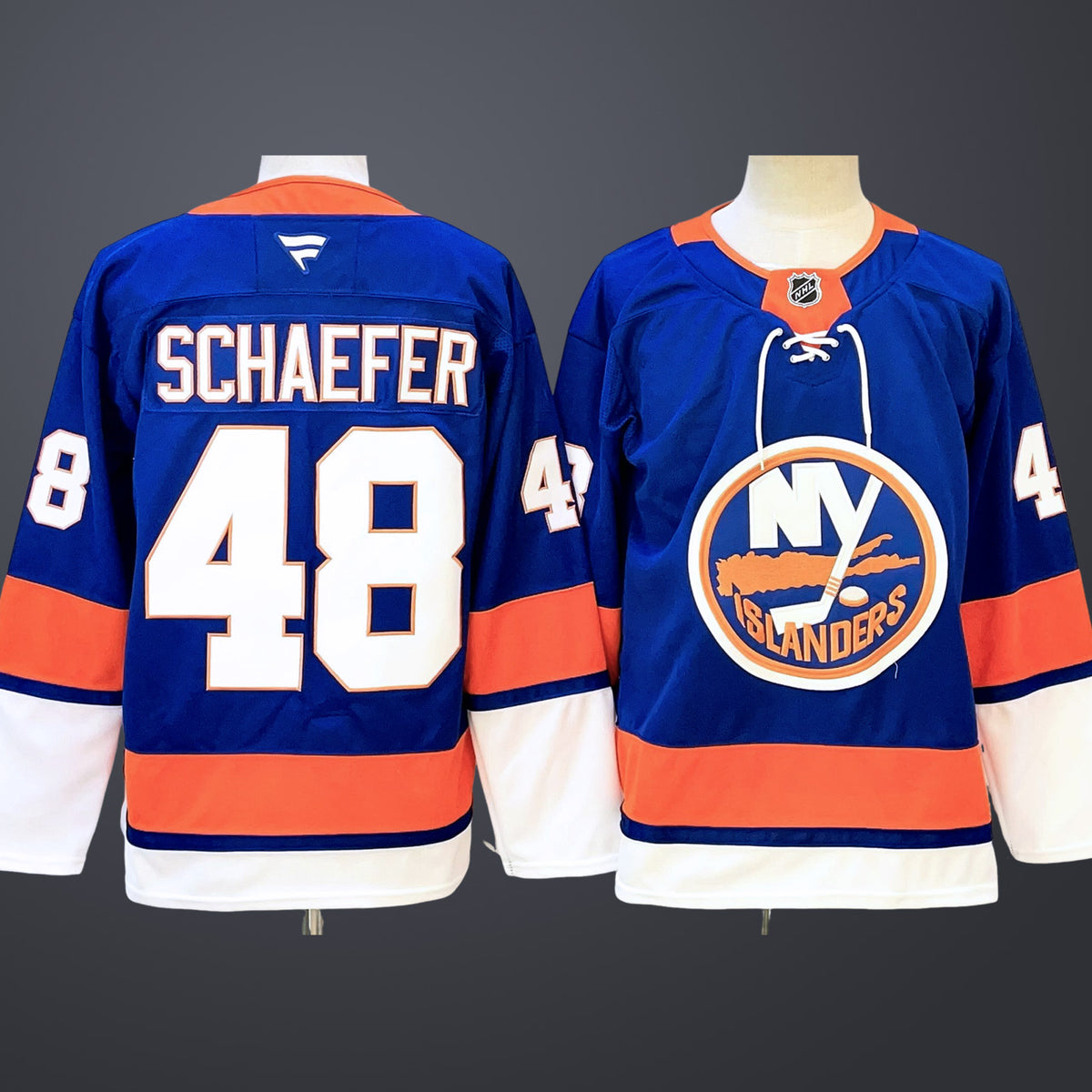 Men’s New York Islanders #48 Matthew Schaefer Fanatics Royal Home Breakaway Jerseys