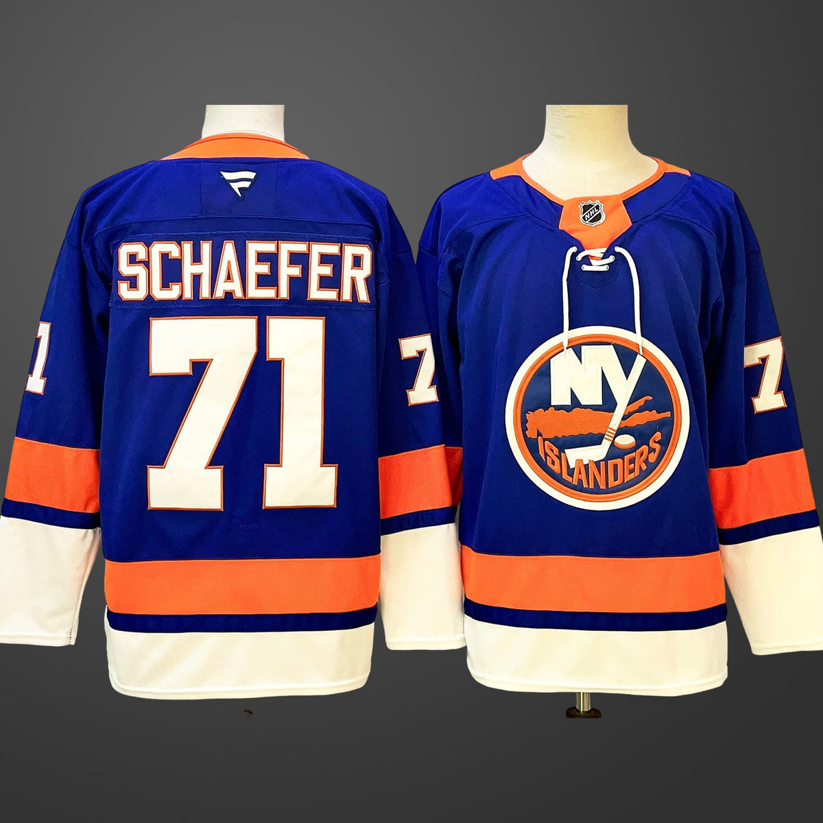 Men’s New York Islanders #71 Matthew Schaefer Royal 2024-25 Home Stitched Hockey Jersey