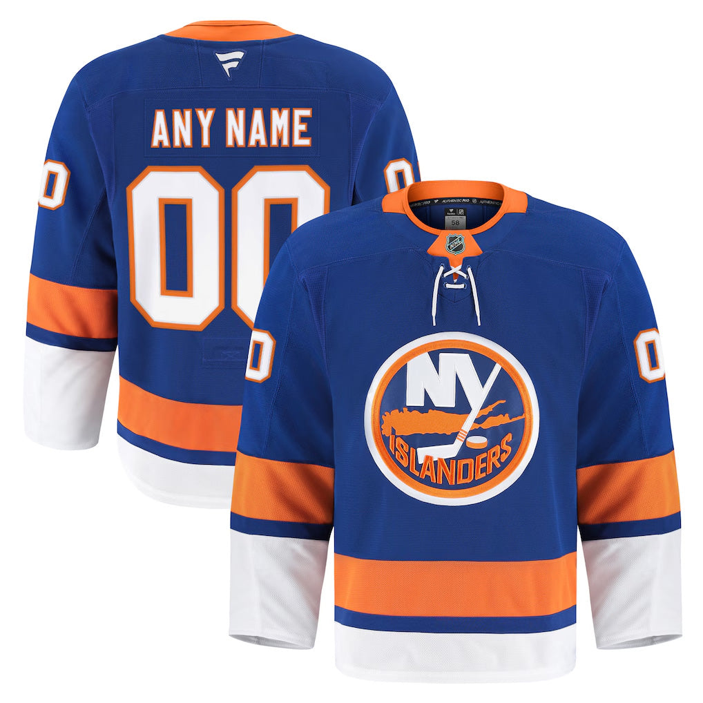 Men’s New York Islanders Fanatics Royal Home Custom Jersey
