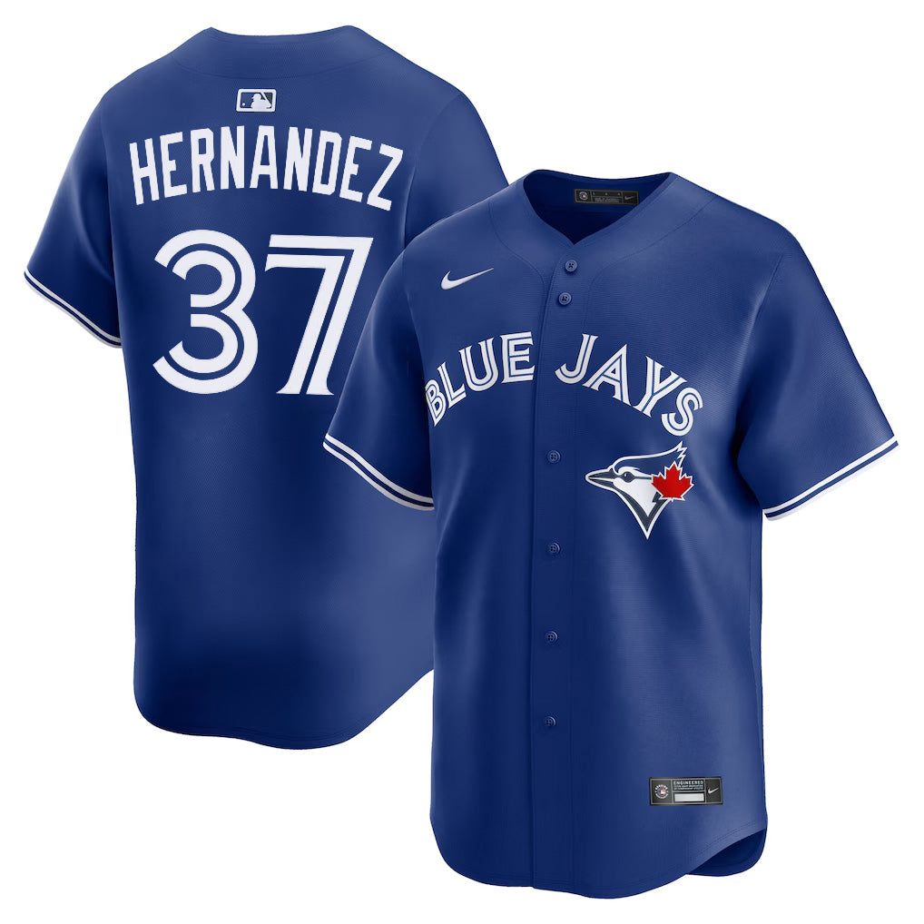 Men’s Toronto Blue Jays Teoscar Hernandez #37 Blue Baseball Jersey
