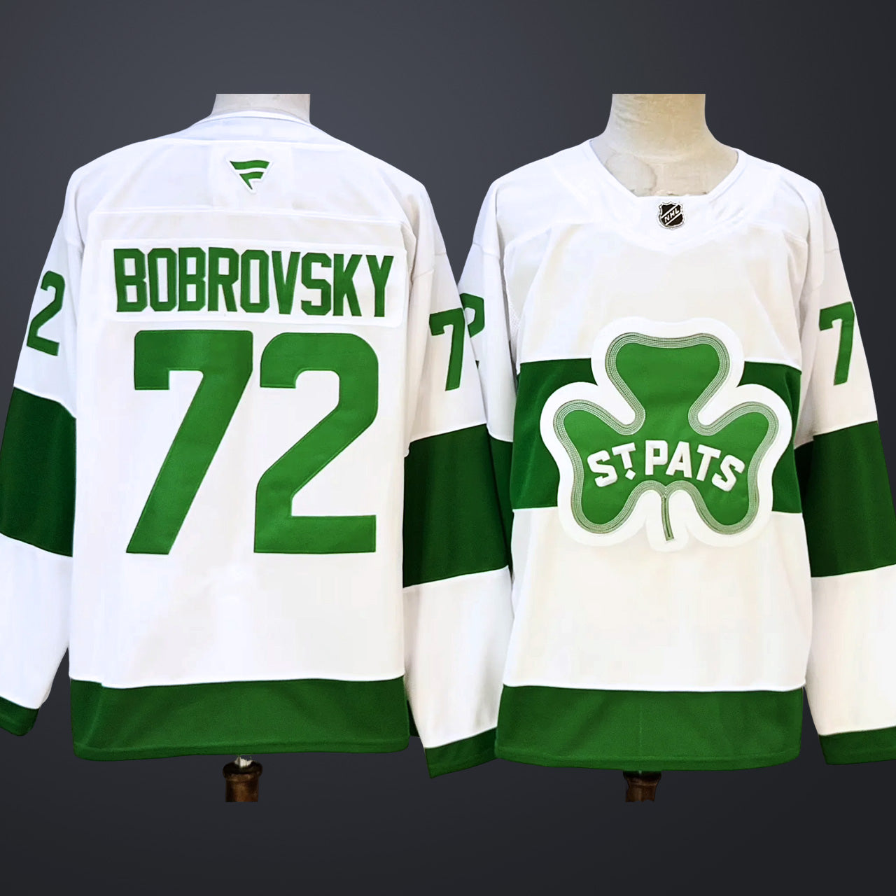 Men’s Toronto Maple Leafs #72 Gavin McKenna Stpats Stitched Hockey Jersey