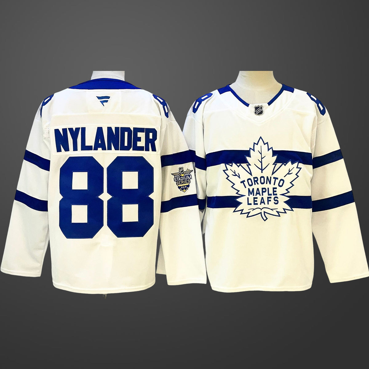 Men’s Toronto Maple Leafs William Nylander #88 White Jersey
