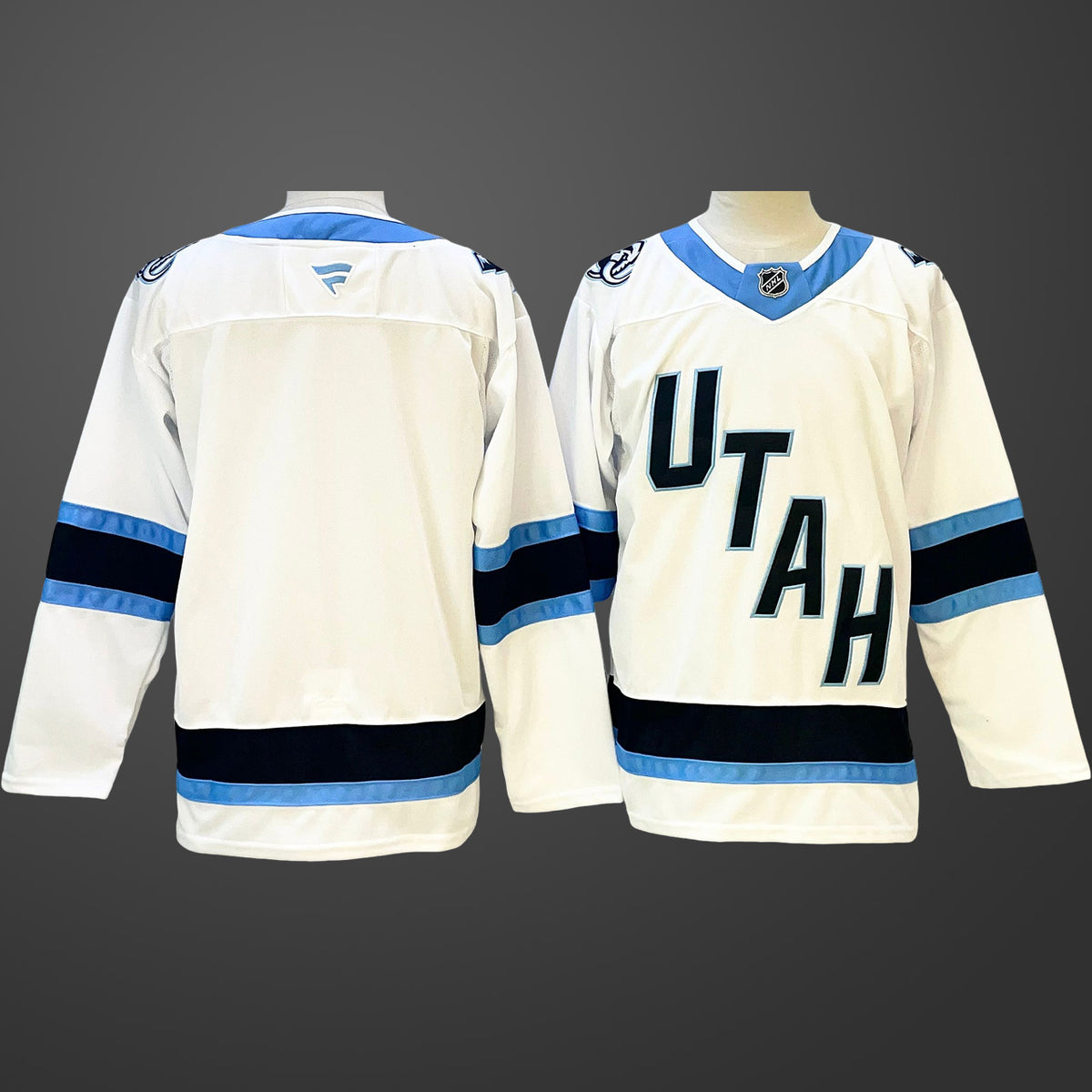 Men’s Utah Mammoth Blank Away Jersey – White