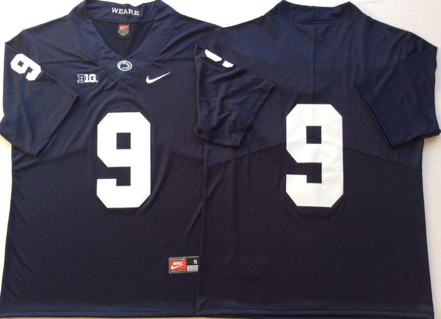 Penn State Nittany Lions Blue #9 MCSORLEY Stitched Jersey