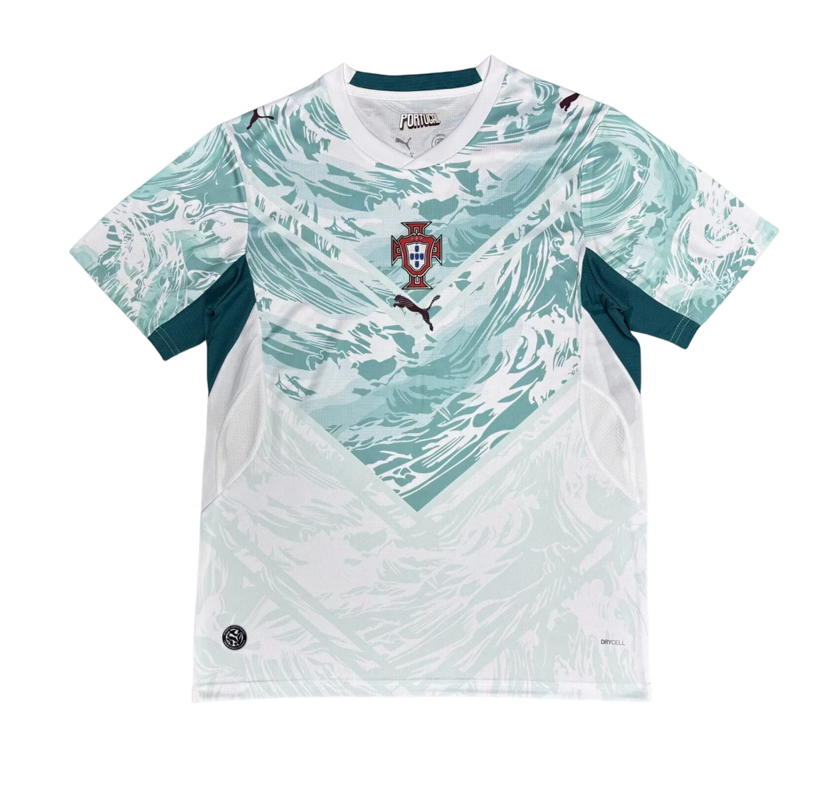 Men’s Portugal Fan Edition Soccer Jersey White