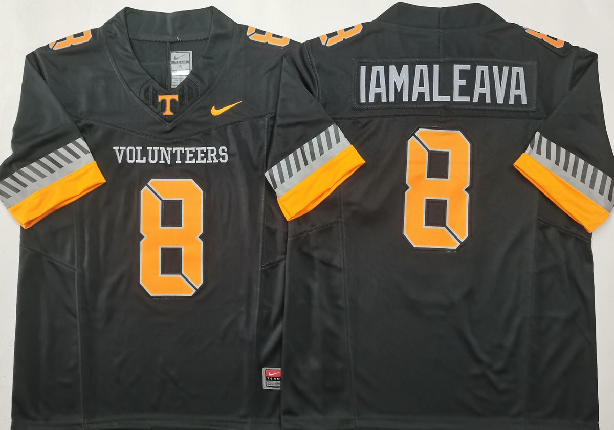 Tennessee Volunteers GRAY #8 IAMALEAVA Stitched Jersey