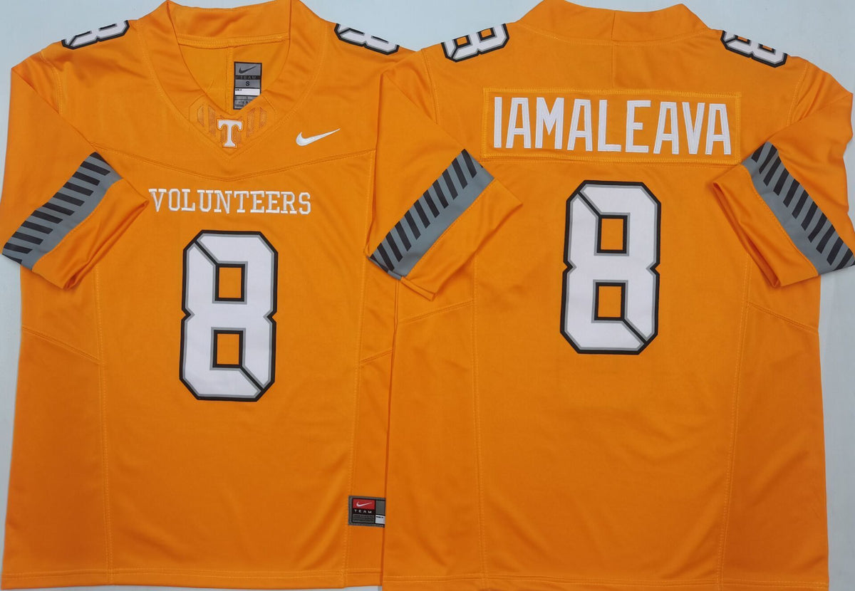 Tennessee Volunteers Orange #8 IAMALEAVA Stitched Jersey