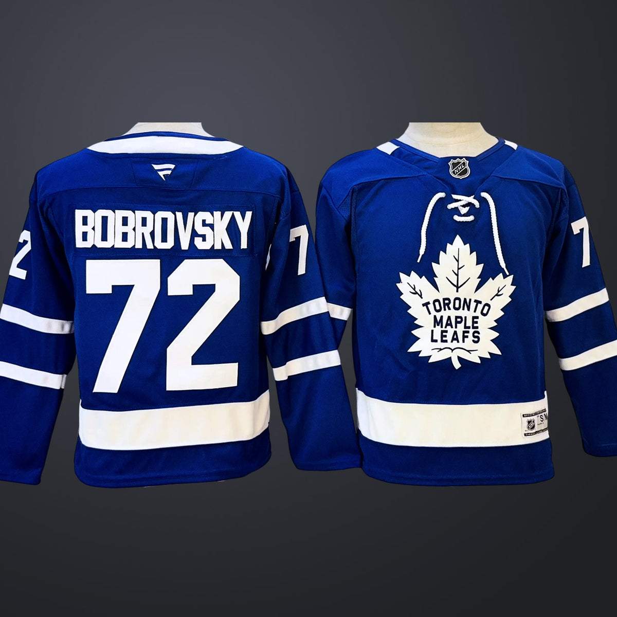 Youth Toronto Maple Leafs #72 Sergei Bobrovsky Home Stitched Jersey