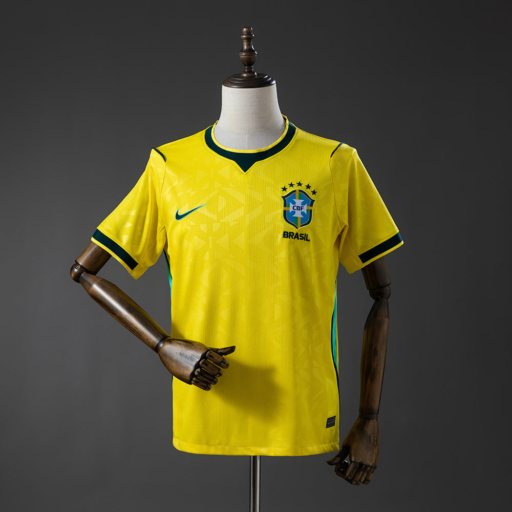 Men’s Brazil 2026 Home Fan Version Jersey S-4XL