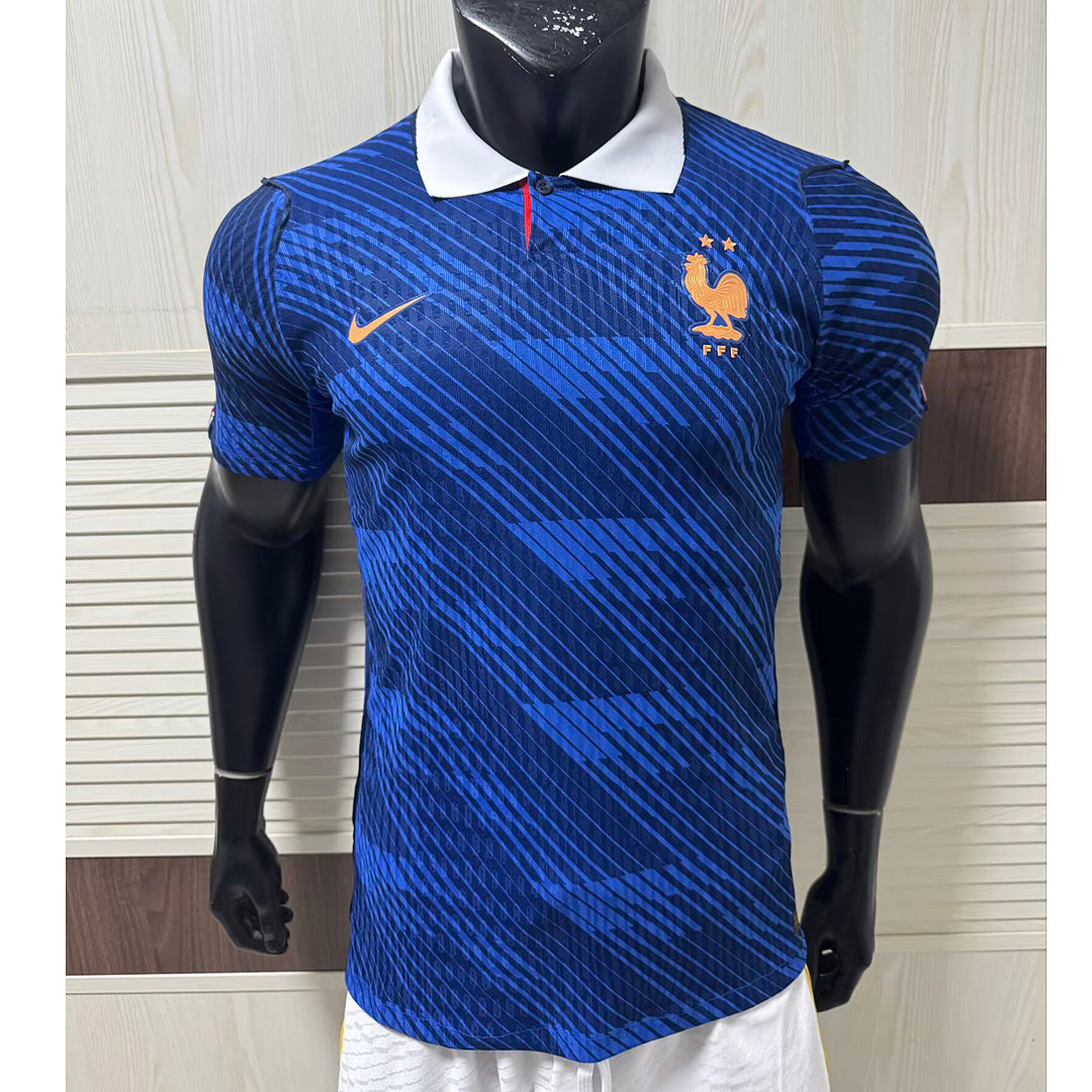Men’s France 2026 World Cup Home Fan Version Jersey S-4XL (Custom)