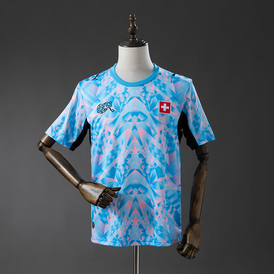 Men’s Switzerland 2026 Third Away Fan Version Jersey S-4XL