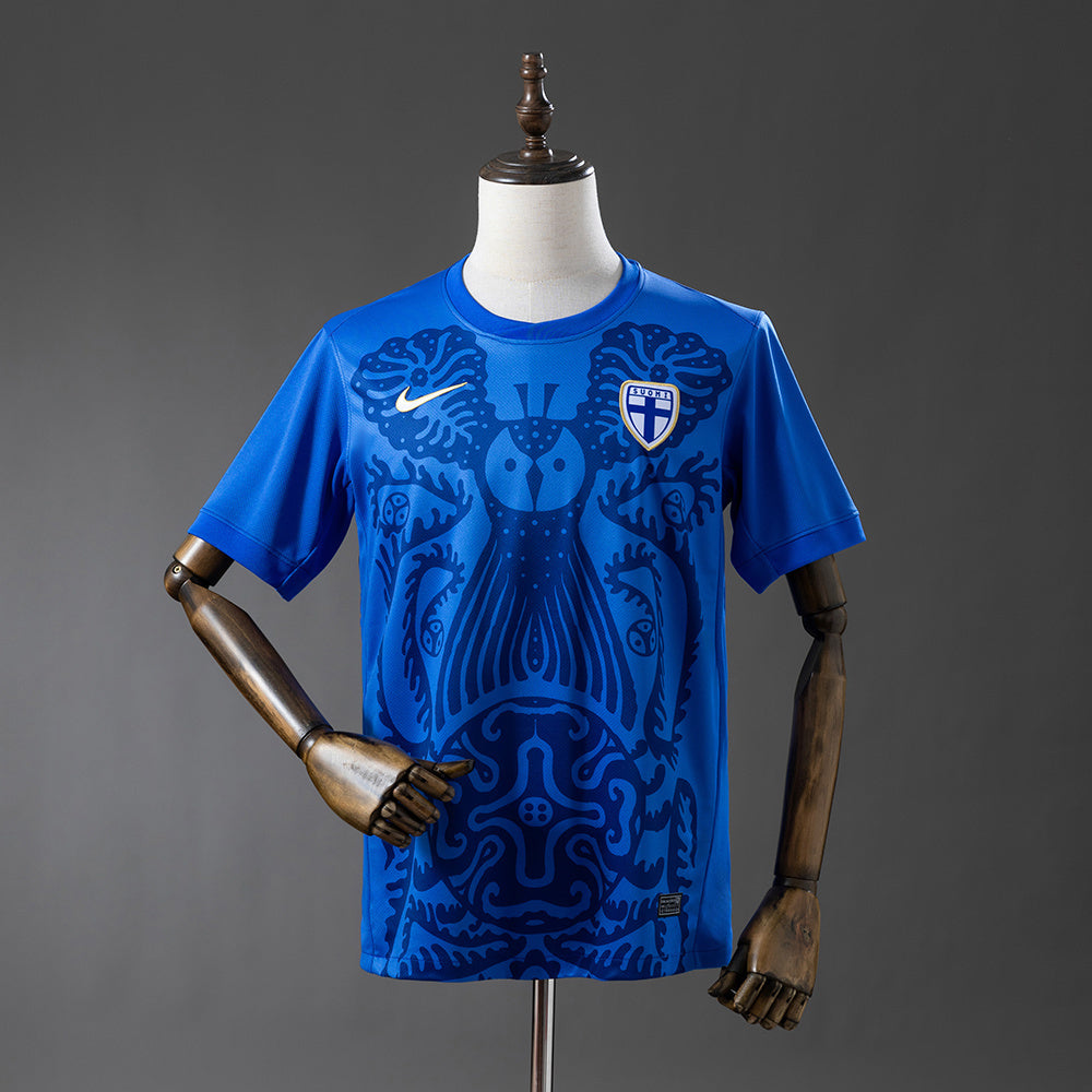 Men’s Finland 2026 Home Fan Version Jersey S-4XL