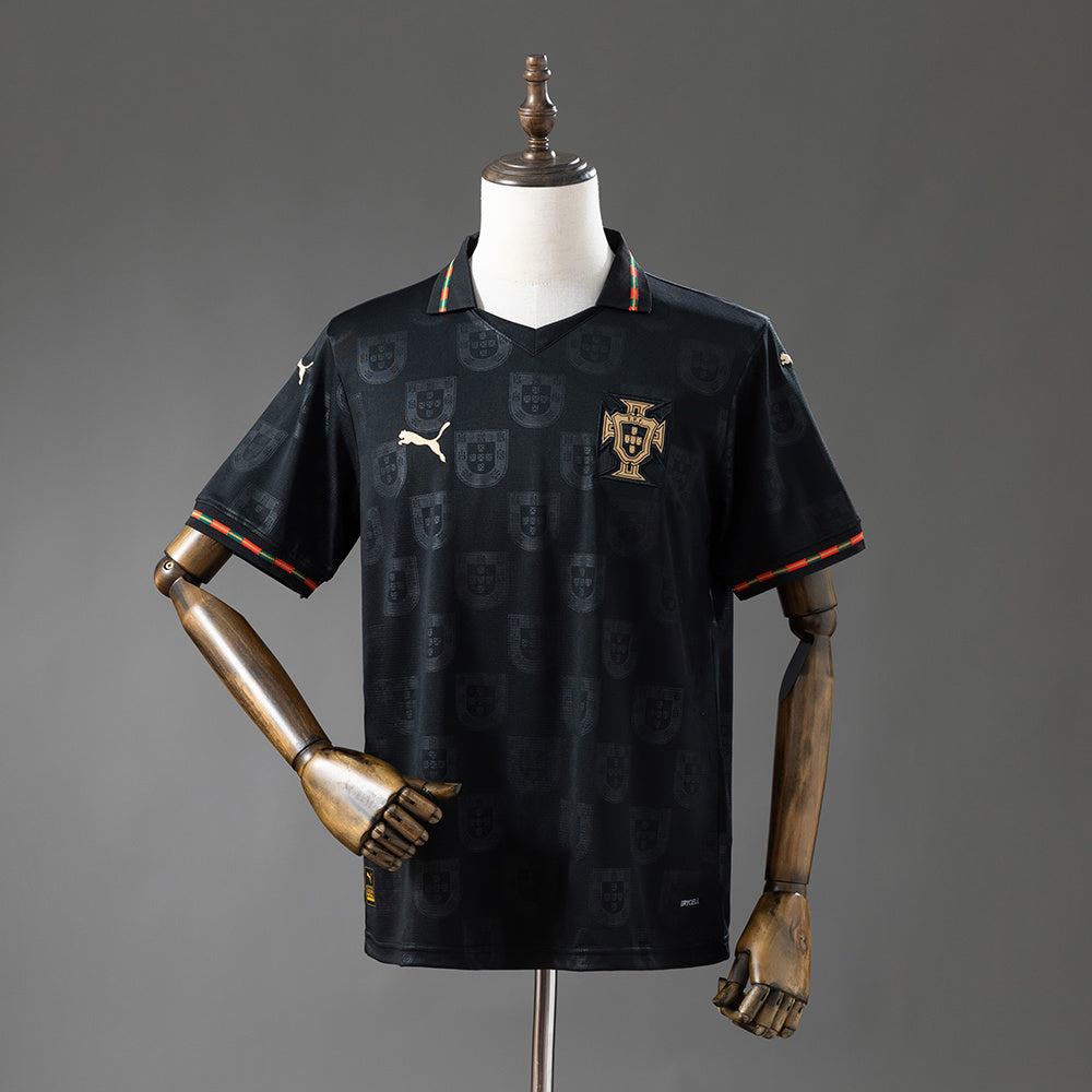 Men’s Portugal 2026 Special Edition Black Panther Fan Version Jersey S-4XL