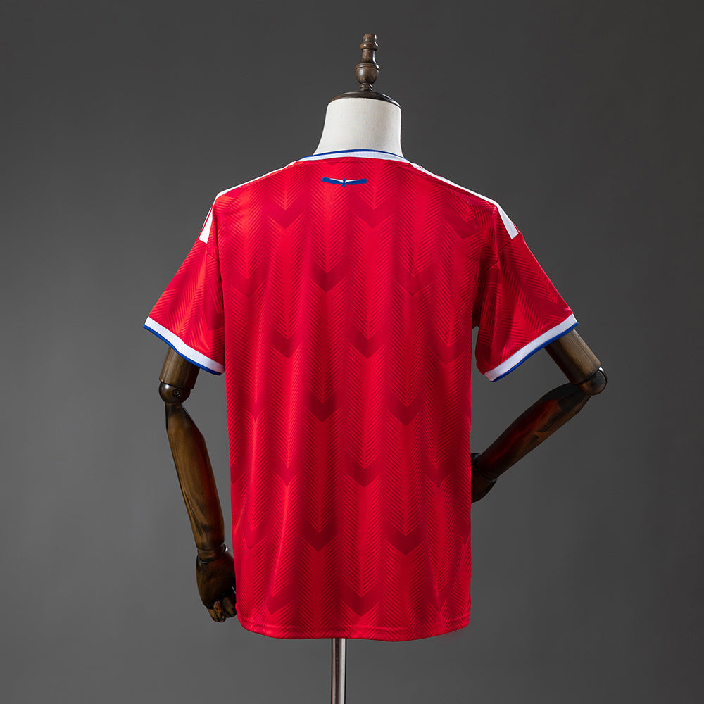 Men’s Chile 2026 Home Fan Version Jersey S-4XL