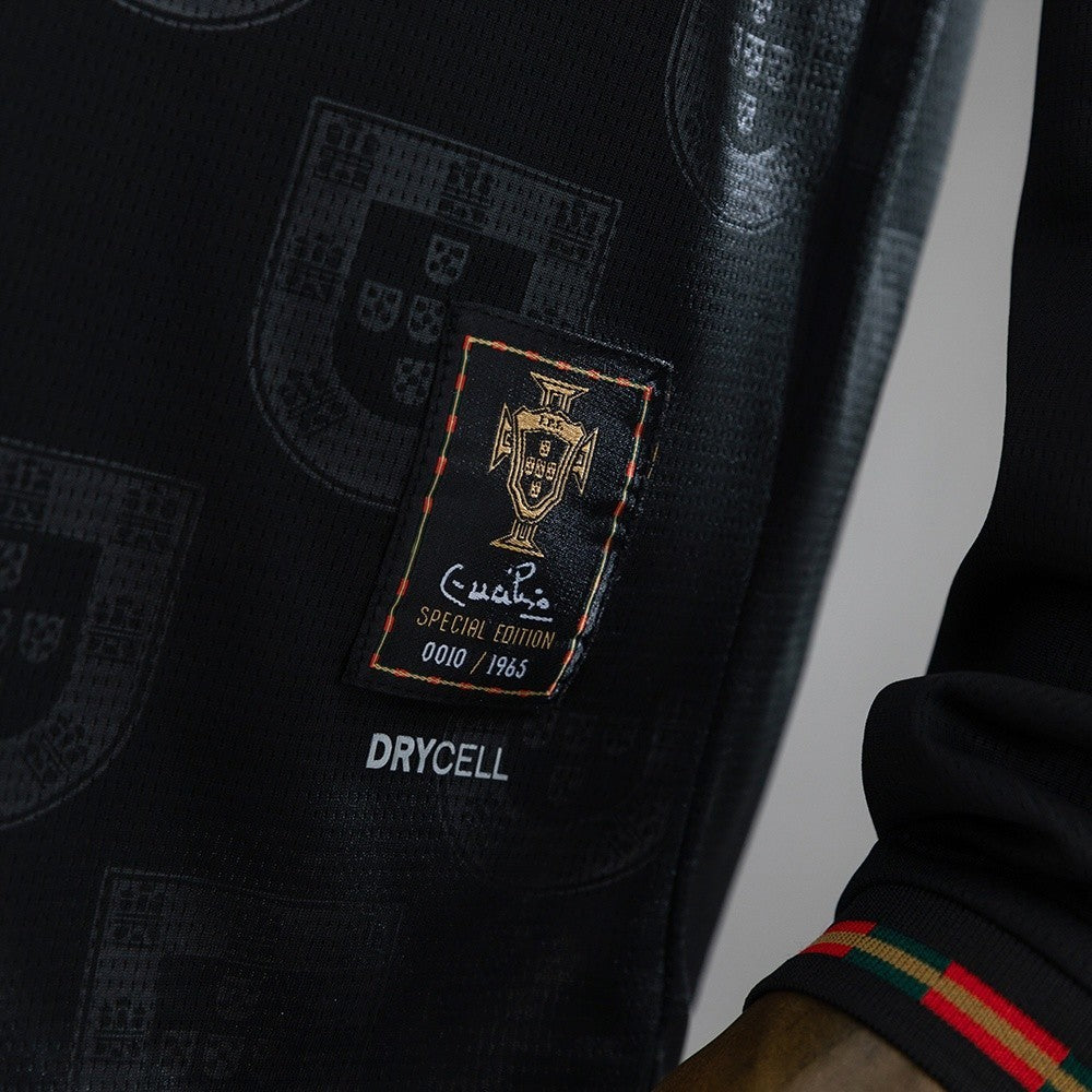 Men’s Portugal 2026 Special Edition Black Panther Long-Sleeve Jersey S-4XL