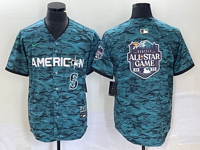 Men’s American League Seattle Mariners Teal 2023 MLB All-Star Limited Jersey