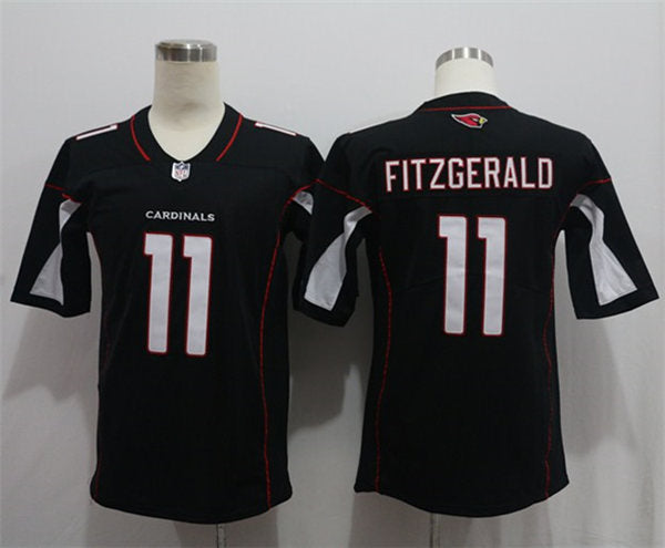 Men’s Arizona Cardinals #11 Larry Fitzgerald Nike Alternate Black Vapor Untouchable Jersey