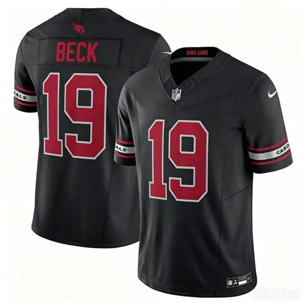 Mens Arizona Cardinals #19 Carson Beck Nike Black Vapor F.U.S.E. Limited Jersey