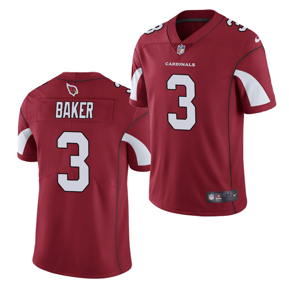 Men’s Arizona Cardinals #3 Budda Baker Nike Cardinal Vapor Untouchable Jersey
