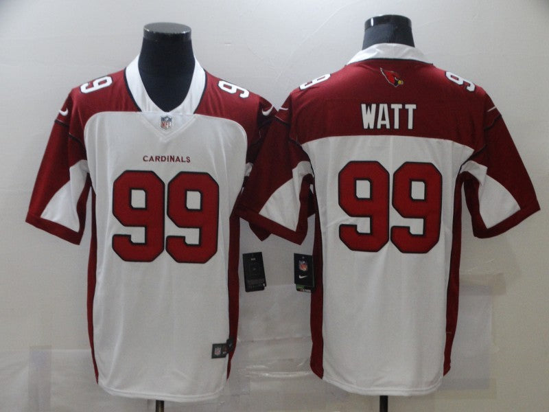 Men’s Arizona Cardinals J.J. Watt #99 White Jersey