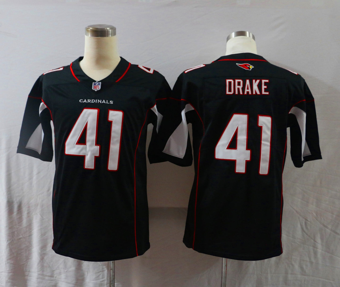 Men’s Arizona Cardinals Kenyan Drake #41 Black Jersey