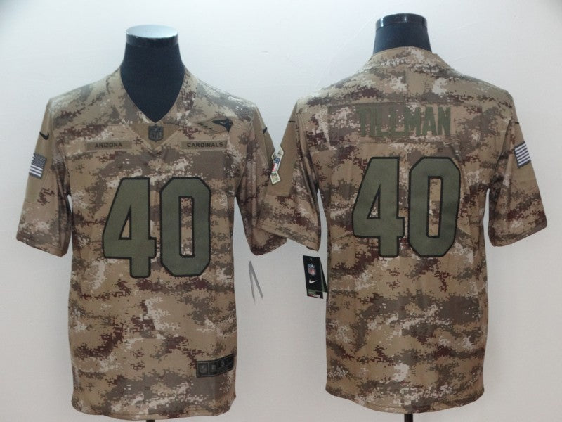 Men’s Arizona Cardinals Pat Tillman #40 Camouflage Jersey
