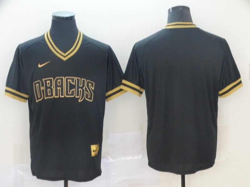 Men’s Arizona Diamondbacks Black Alternate Blank Jersey