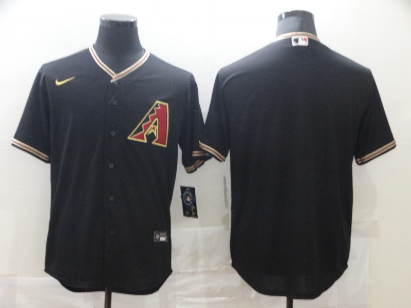 Men’s Arizona Diamondbacks Black Blank Jersey
