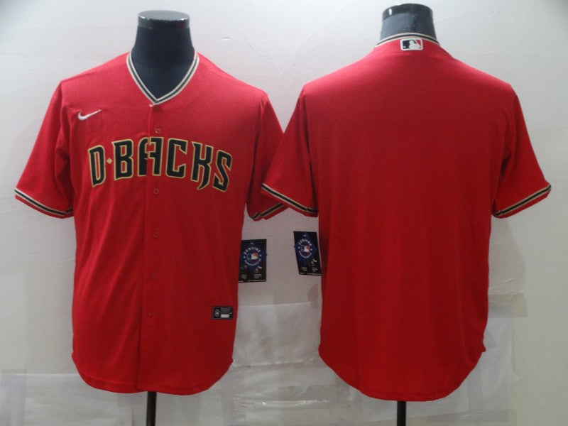 Men’s Arizona Diamondbacks Red Blank Jersey
