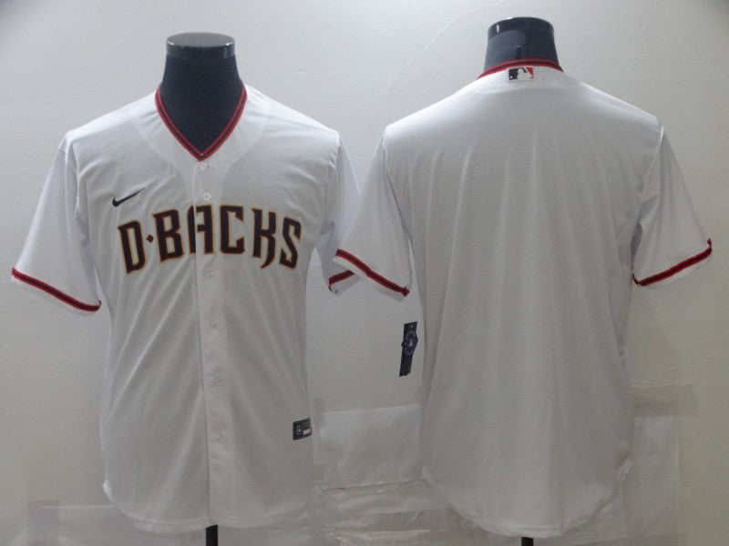 Men’s Arizona Diamondbacks White Blank Jersey
