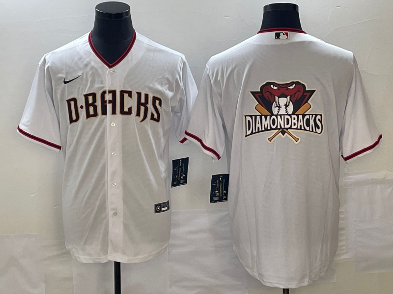 Men’s Arizona Diamondbacks White Team Jersey