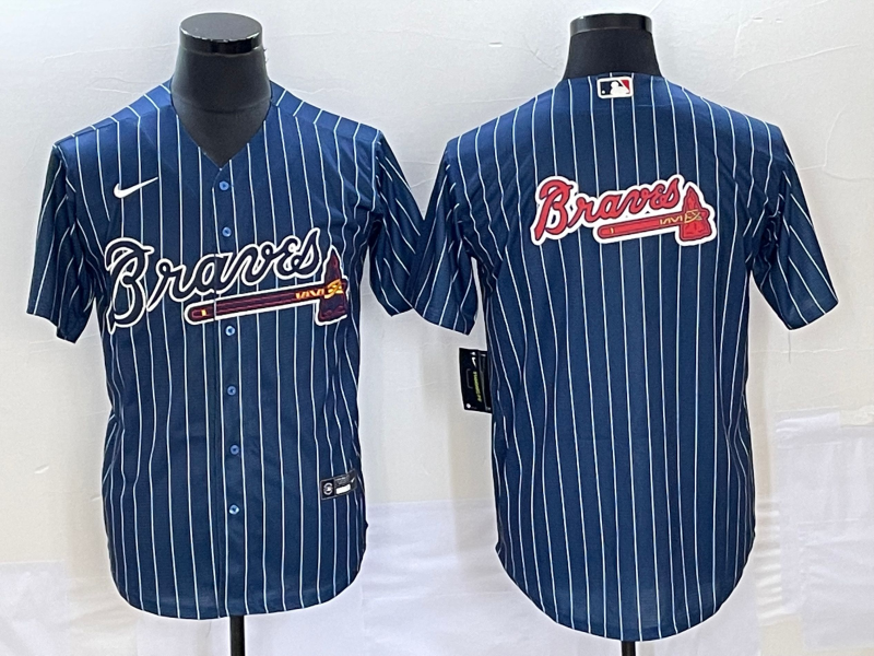 Men’s Atlanta Braves Blue Team Jersey