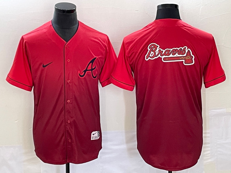 Men’s Atlanta Braves Red Jersey