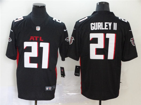 Men’s Atlanta Falcons #21 Todd Gurley II Nike Black Vapor Football Jersey