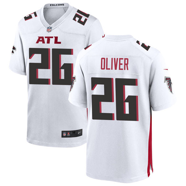 Men’s Atlanta Falcons #26 Isaiah Oliver Nike White Vapor Limited Jersey