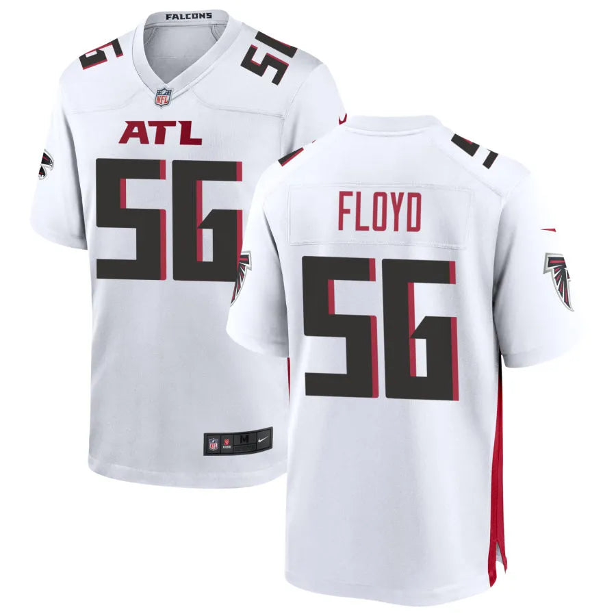 Men’s Atlanta Falcons #56 Leonard Floyd Nike White Vapor Limited Jersey