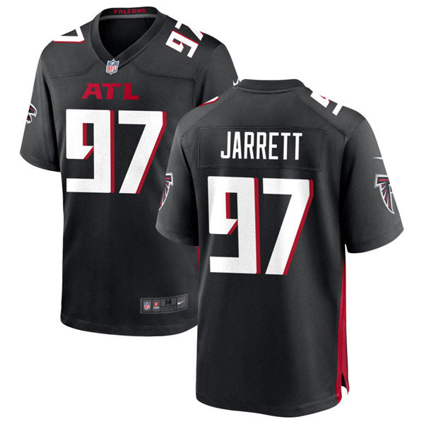 Men’s Atlanta Falcons #97 Grady Jarrett Nike Black Vapor Limited Jersey