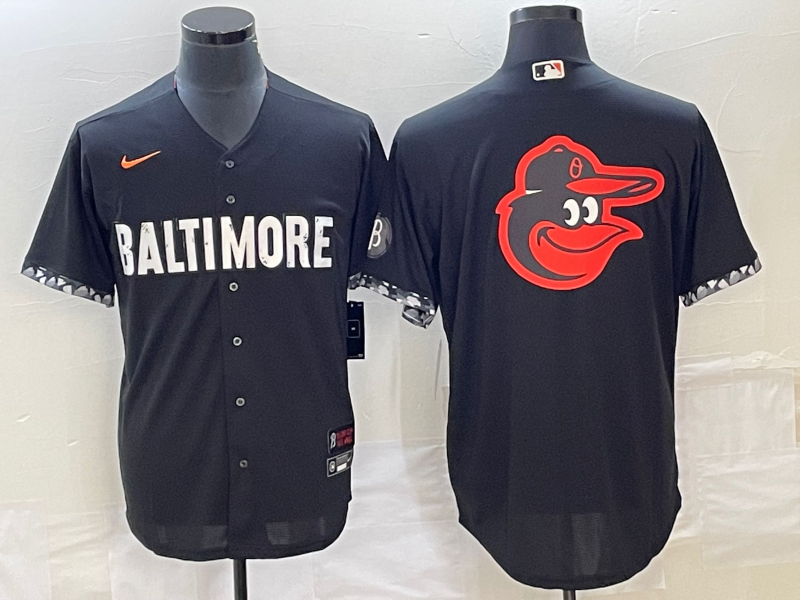 Men’s Baltimore Orioles Black 2023 City Connect Jersey