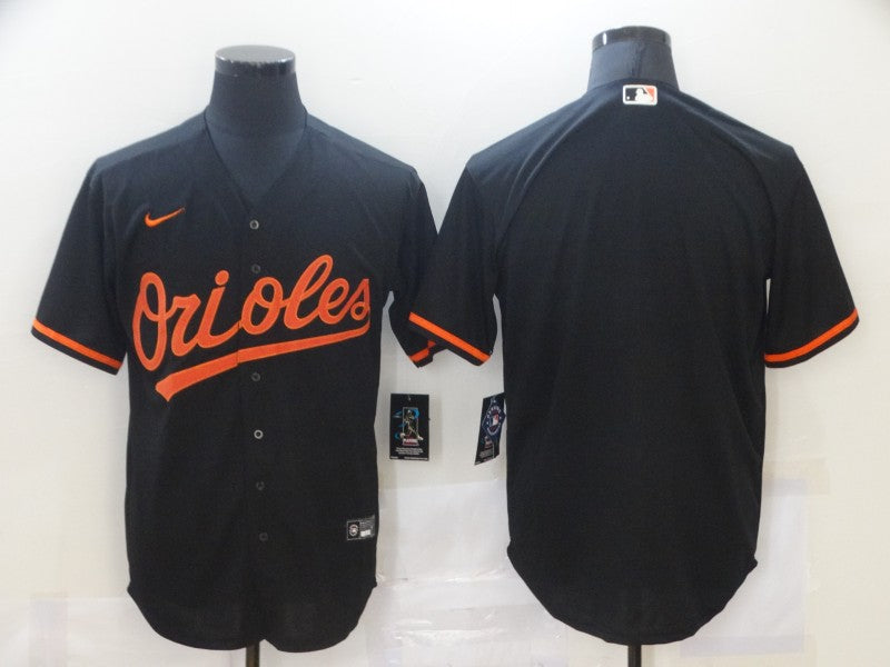 Men’s Baltimore Orioles Black Alternate Blank Jersey