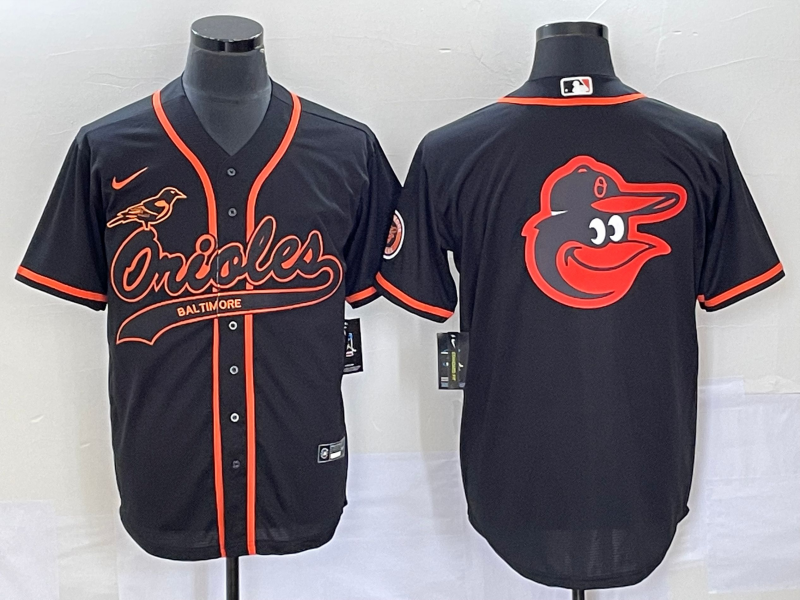 Men’s Baltimore Orioles Black Jersey Joint Edition