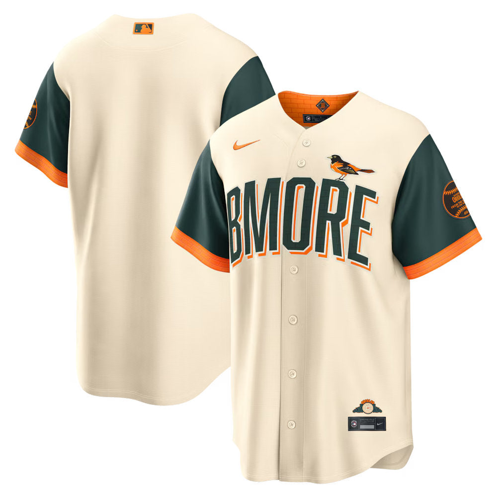 Men’s Baltimore Orioles Nike Natural 2026 City Connect Stadium Jersey