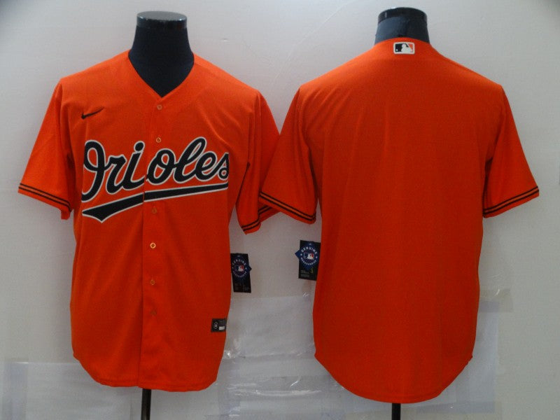 Men’s Baltimore Orioles Orange Alternate Blank Jersey